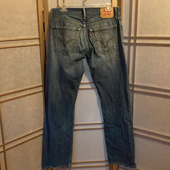 32x32 men’s jeans, Levi’s 514, paint splattered and nicely broken in - Picture 3 of 7